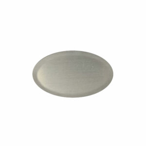 Namnbricka oval 59×34 mm aluminium
